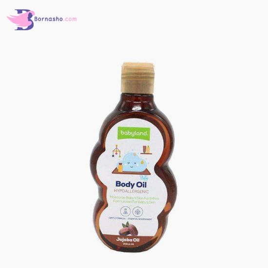 روغن-بچه-jojoba-oil-بیبی-لند-200میل