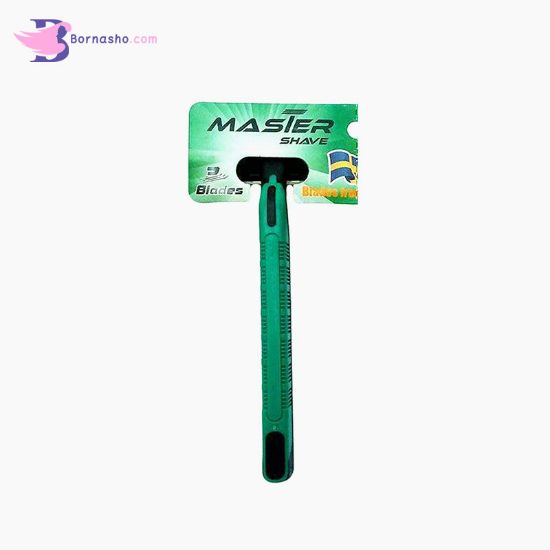 تیغ-اصلاح-مستر-شیو-مدل-3blades-green