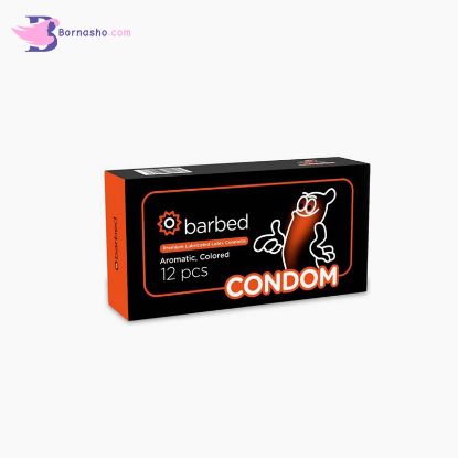 کاندوم-12-تایی-خاردار-و-شیاردار-باربد-condom-barbed