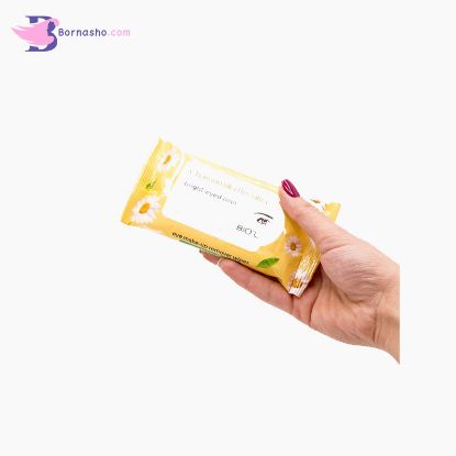 دستمال-مرطوب-پاک-کننده-آرایش-چشم-بابونه-بیول