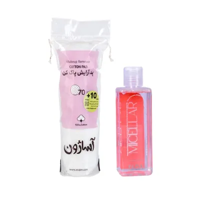 تصویر  تونر پاک کننده آرایش ناک 250ml + پد آرایش پاک کن آساژون – پک مراقبت ویژه پوست خشک و حساس